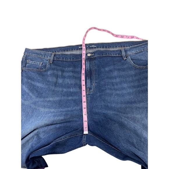 Old Navy Midrise Wow Boyfriend Jeans Medium Wash Plus Size Womens 28 New - Picture 7 of 8